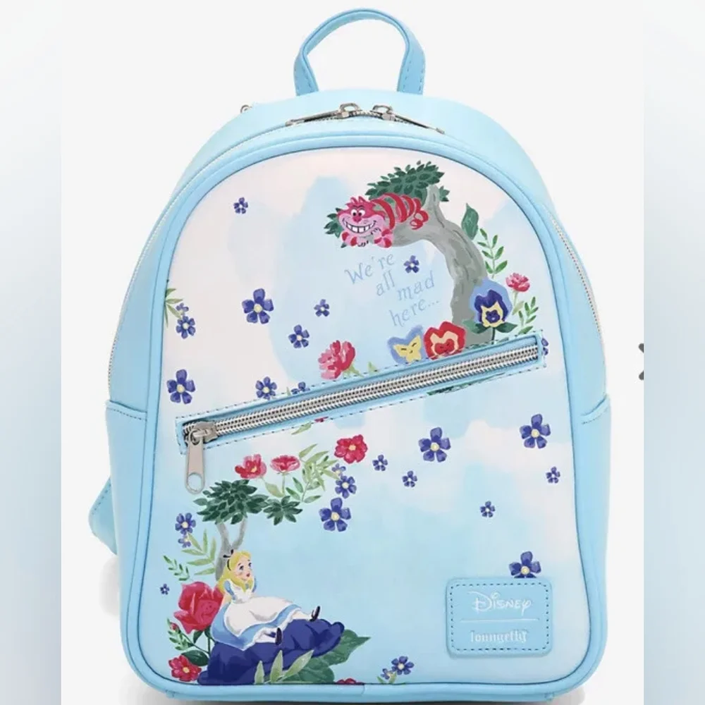 Loungefly Disney Alice In Wonderland Watercolor Mini Backpack